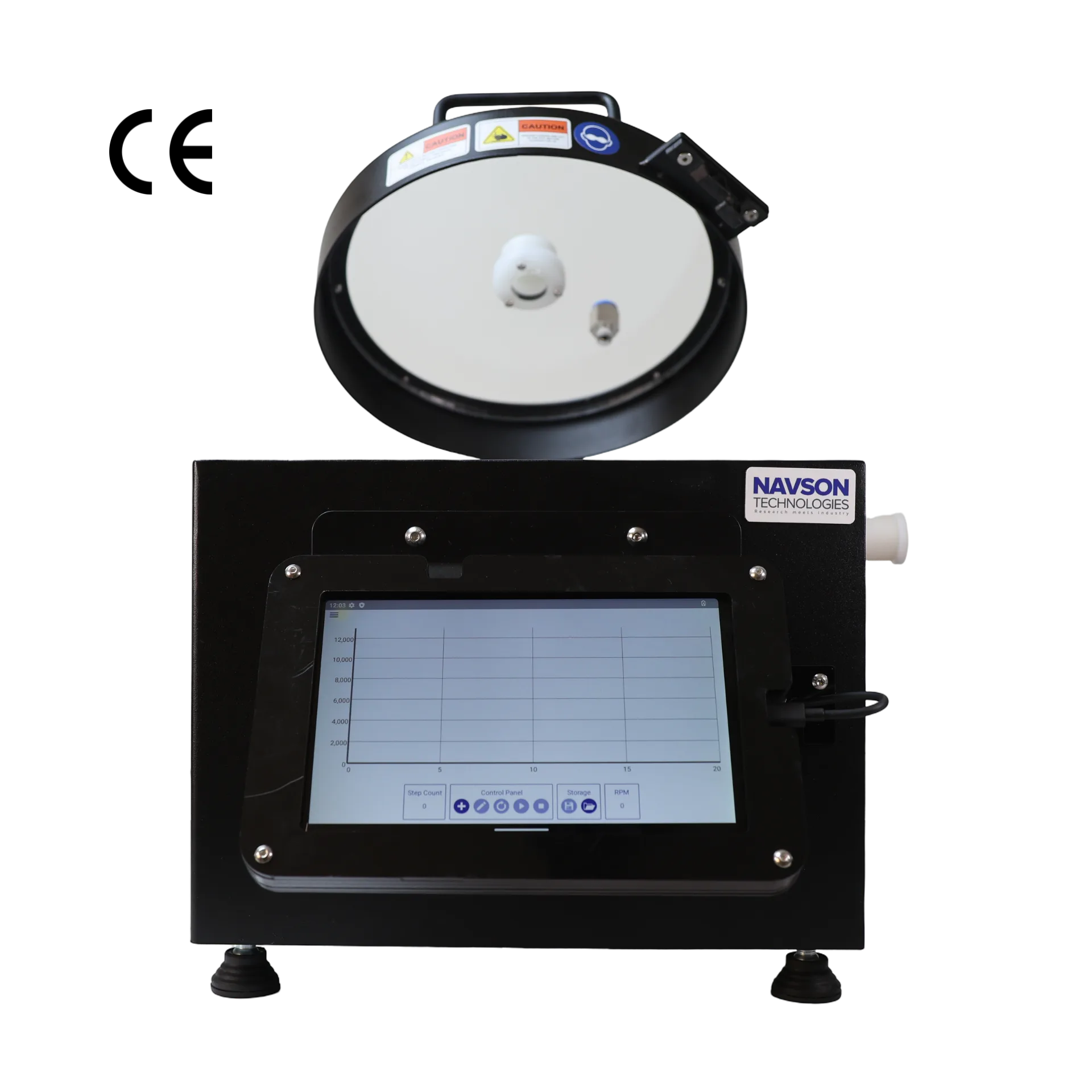 Spin coater India with vacuum and vacuum-less chuck